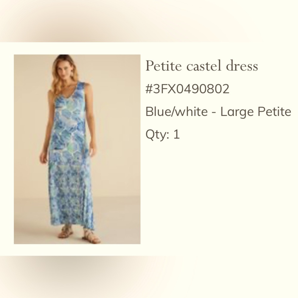 Soft Surroundings Maxi Dress